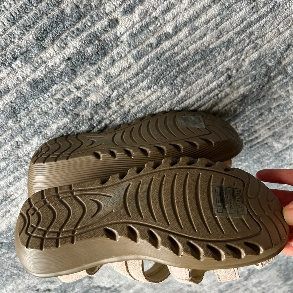 Skechers Pink  Wedge Sandals Comfort Design